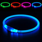 Light up Dog Collar,  USB Rechargeable Led Flash Dog Necklace