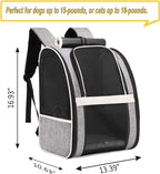 Premium Bubble Backpack Pet Carriers for Cats and Dogs