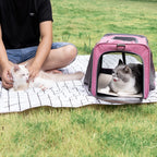 Soft-Sided Pet Carrier for Medium to Large Cats and Puppies
