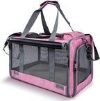 Soft-Sided Pet Carrier for Medium to Large Cats and Puppies
