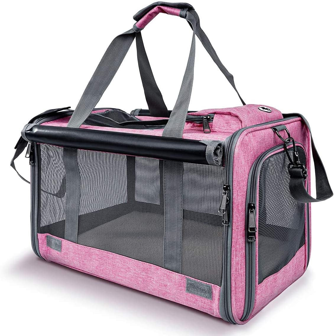 Soft-Sided Pet Carrier for Medium to Large Cats and Puppies