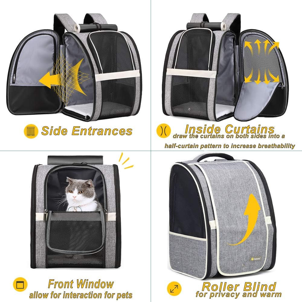 Premium Bubble Backpack Pet Carriers for Cats and Dogs