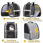 Premium Bubble Backpack Pet Carriers for Cats and Dogs